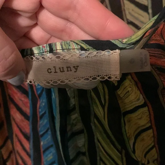 Trendy two layered top by Cluny - Picture 2 of 6